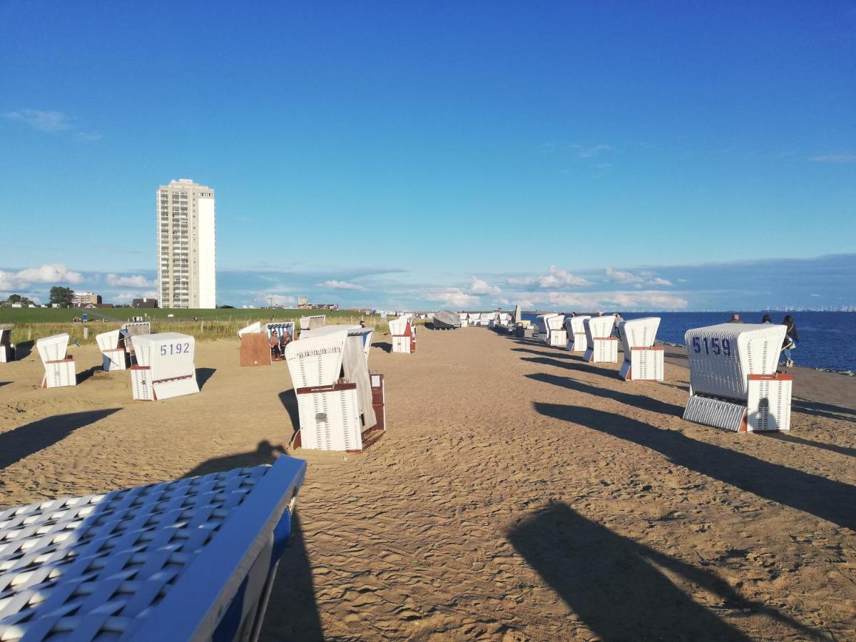 Buesum Nordseestrasse 5 Eg Fewo Luaran gambar